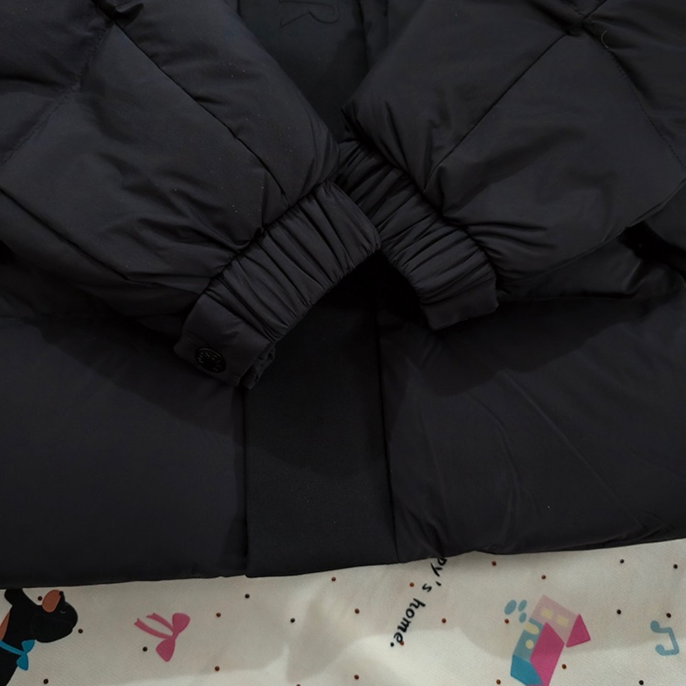 Moncler Black Hooded Down Jacket - Picture 7 of 13